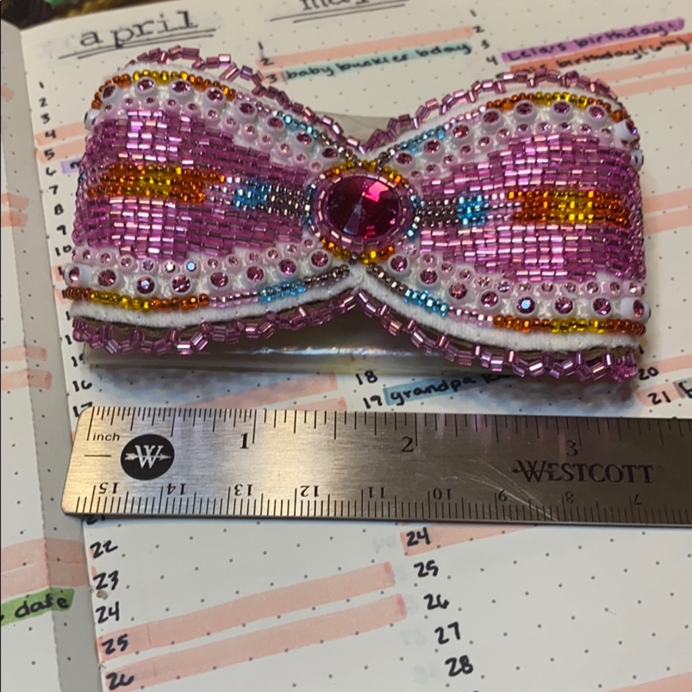 Beaded Hair Barrette
